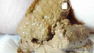 up close pooping girl 2