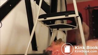 Human toilet eats some shit