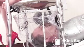 Woman uses slave as a personal toilet