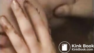 Shy Asian babes enjoy their first scat experience