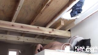 Toilet slave receives a pee and poop from Japanese beauties