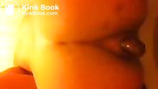 Hot girl taking a shit close up