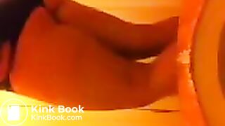 Hot girl taking a shit close up