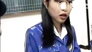 Nicely dressed girls practice a lesbian scat