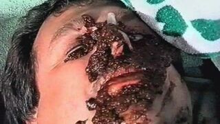 Nasty scat 4some shit on face and mouth