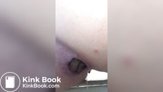 Eatmyshitgirl pooping out estrogen laden morning girl-turd.4