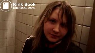 russian girls eat shit from school toilet (real footage)