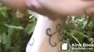 CAMPING GIRL REALLY NEEDS TO POOP!!!