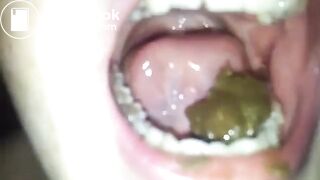 Shit in his girlfriends mouth