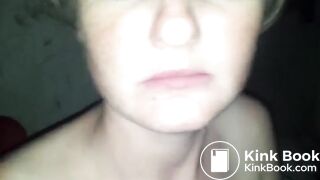 Shit in his girlfriends mouth