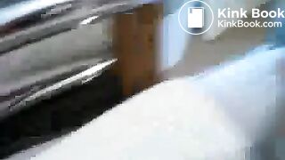 selfshot poop on her bed