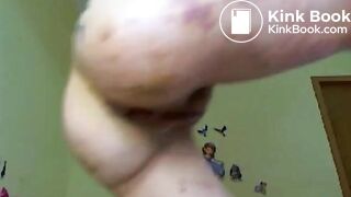 anal dildo until shit slides out