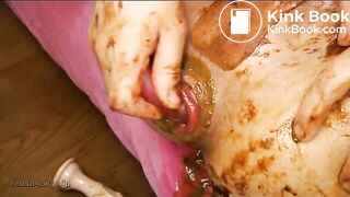 Dirty anal prolapse and masturbation