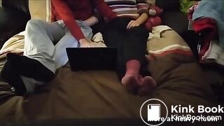 Sneaky anal with sister