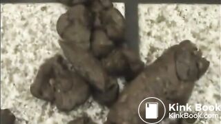 Asian Scataccident on floor