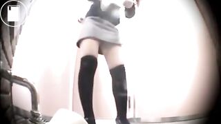 Asian Scataccident on floor