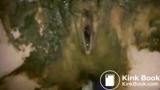 Scat play smearing and fucking