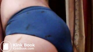 Hotel window panty poop