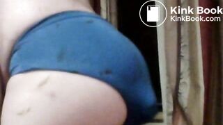 Hotel window panty poop