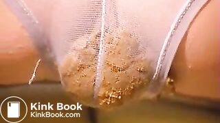 Amazing pooping girlg