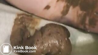 jeany shits on bed and smears it sglp