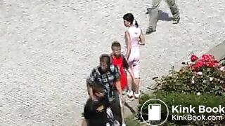 Dany shits pink yoga pants in public