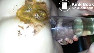 Amateur creamy poo