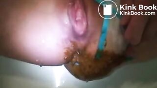 White panties are no white anymore