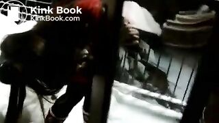 Random Shit 13 - Girl shits in the snow on her balcony