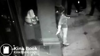 DM, Girl Poops In Her Hand Outside A Nightclub