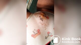 Ebony panty explosion