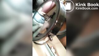 Ebony panty explosion