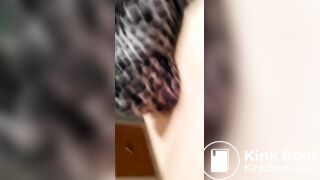 Ebony panty explosion