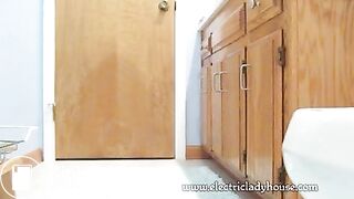 Sexy Solo Shit - Girl 5 - Sexy teen shits on a plate again