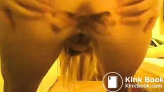 girl with a dirty dirty asshole