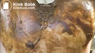 girl getting covered in shit