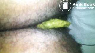 My Employee , Very Very Hairy Fiji girl pooping for me!