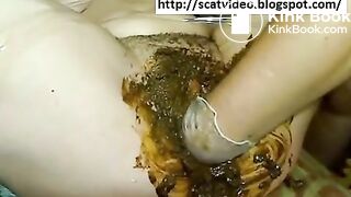 Vintage amateurs lesbians scat and piss fisting