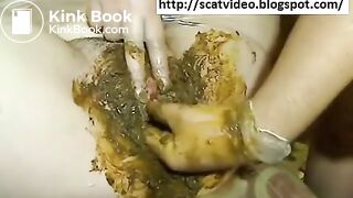 Vintage amateurs lesbians scat and piss fisting