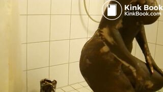 Ultra hot babe with perfect boobs smearing!