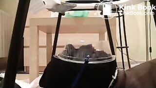 Young girls use male slave as a toilet for shit