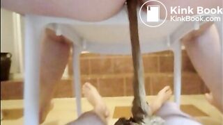 Doggystyle shit sex with his big ass wife