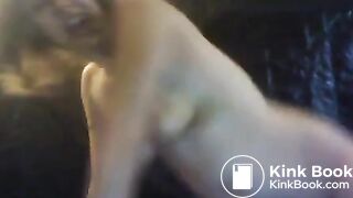 American scat girl Sarah plays with shit on cam - hot & dirty