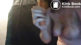 American scat girl Sarah plays with shit on cam - hot & dirty