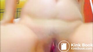 Webcam PAWG scat prolapse play