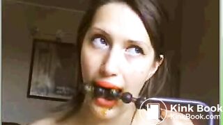 Amateur Victoria with beads