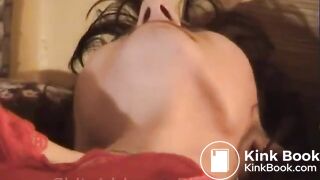 Marina - Shit in bath with Panties & Dildo