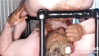 Girl poops on guy - video 2