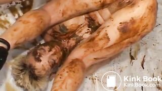 Lesbian Scat Couple Having Fun