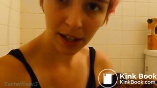 Overloading her panty with poop.